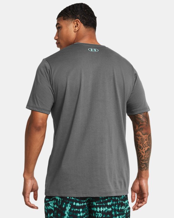 Men's UA Fish Hook Logo T-Shirt in Gray image number 1